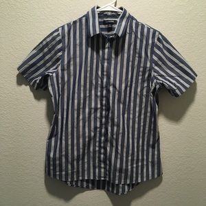 Striped Button Down Shirt